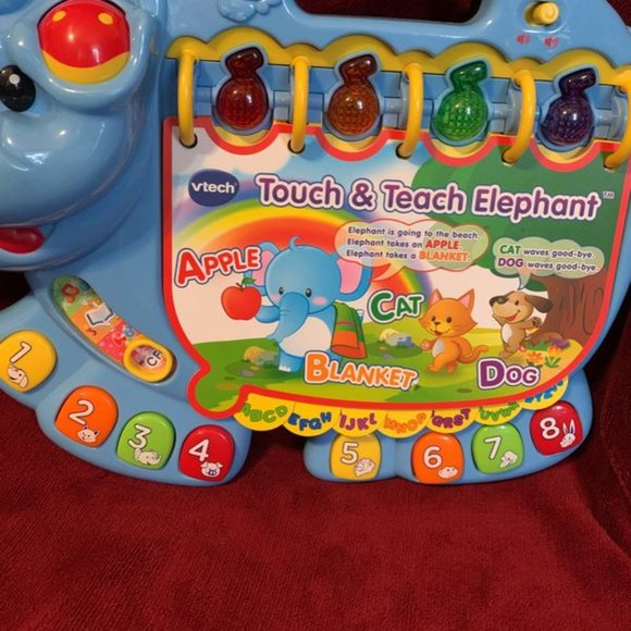 VTech touch and teach elephant - Picture 2 of 2